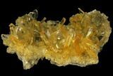 Selenite Crystal Cluster (Fluorescent) - Peru #108623-2